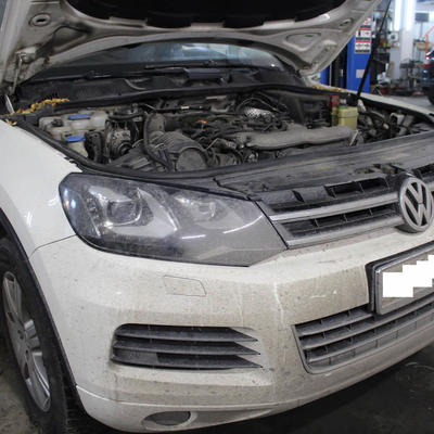 Volkswagen Touareg 2013г. Компьютерная диагностика генератора