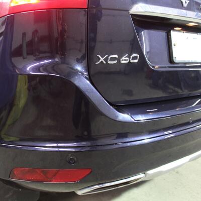 Volvo XC60 2016. Ремонт с покраской заднего бампера